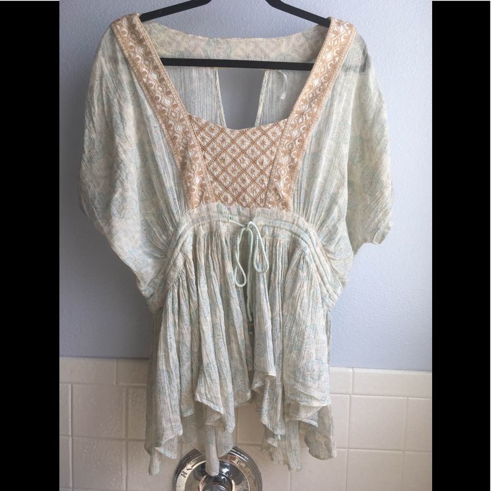 FREE PEOPLE boho top